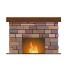 offener Kamin